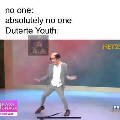 Average Duterte "Youth" member be like