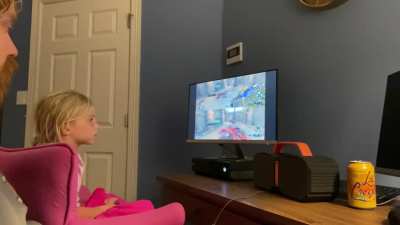 Per several requests. Here is some live gameplay of me and the cutest zombie slayer on IX. Made it to round 33 before bedtime. She loves Quacknorak elixir. Makes her giggle every time. Apologize for the poor camera angle.