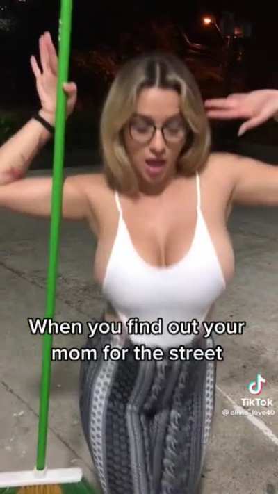 Oily tits glasses