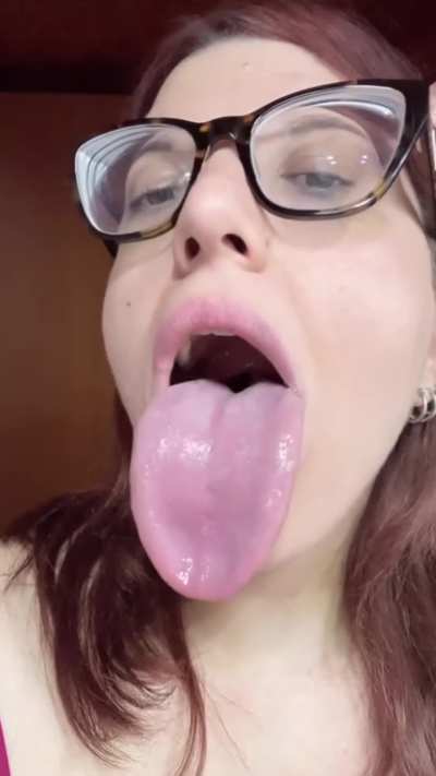 Sedona&rsquo;s thick long big tongue [NOT OC]