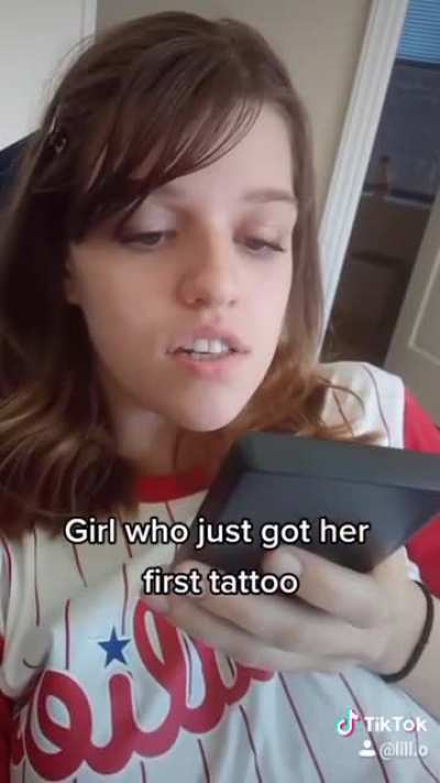 New tattoo cringe