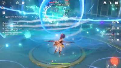 I got bored so I decided to make a short clip showcasing Venti&rsquo;s gameplay in abyss