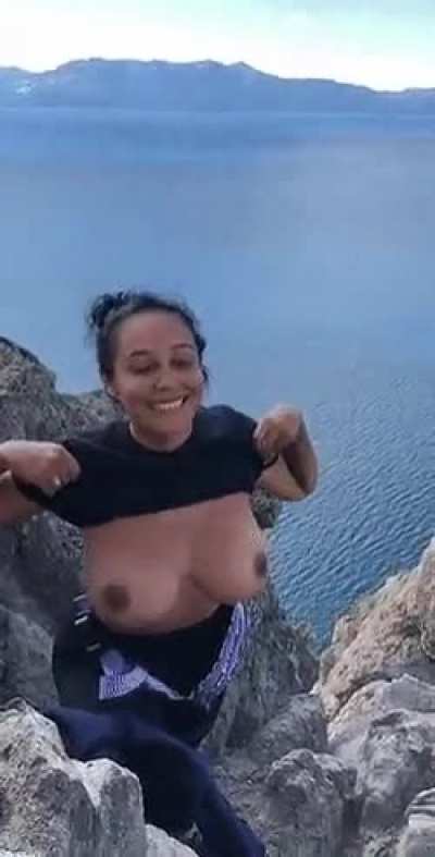 She thinks the earth is flat, but her chest isn&rsquo;t...