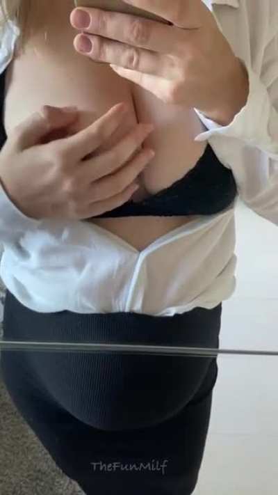 Would you fuck your pregnant boss for a promotion?