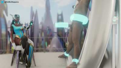 Symmetra made a flesh light (Nappana) [Overwatch]
