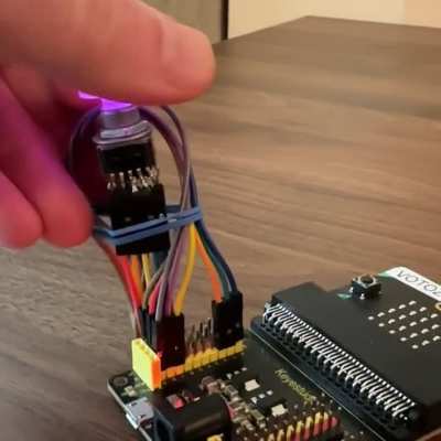 Rotary Encoder Plus extension, RGB demo