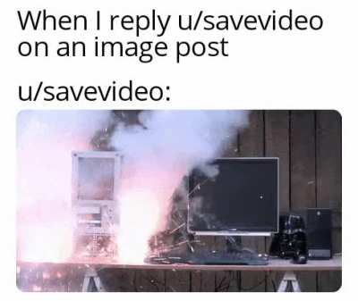 It goes boom