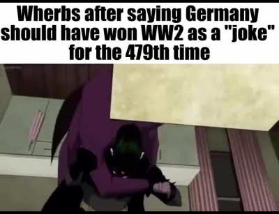 "Haha guys wouldn't that be so funny if Germany won"