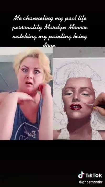 omg can’t believe the real marilyn is on tiktok
