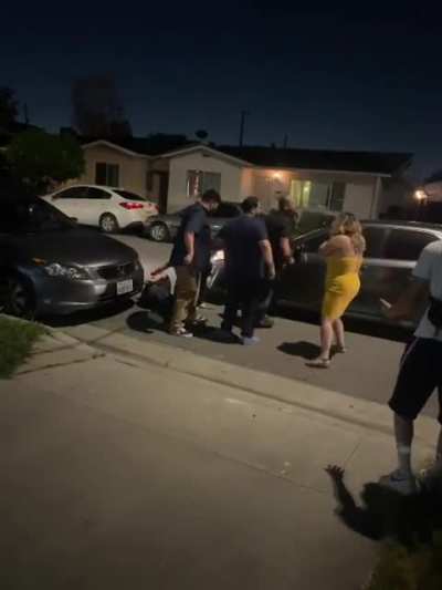 Shooting in Downey Ca Altercation at party led to one of the aggressor calling a friend and killing the first guy. Then uncle of that guy killed both aggressors