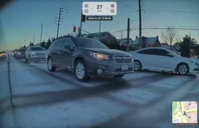 Typical Markham rush hour shenanigans (from 1/29/26)