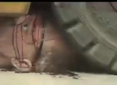 Got removed from r/abruptchaos. They do not like 1980s goreness. NSFW