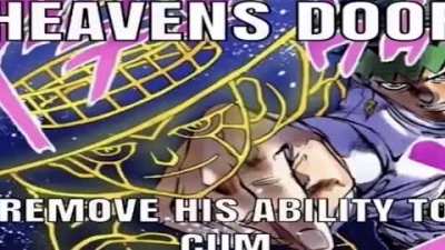 heaven’s door is the bonker man