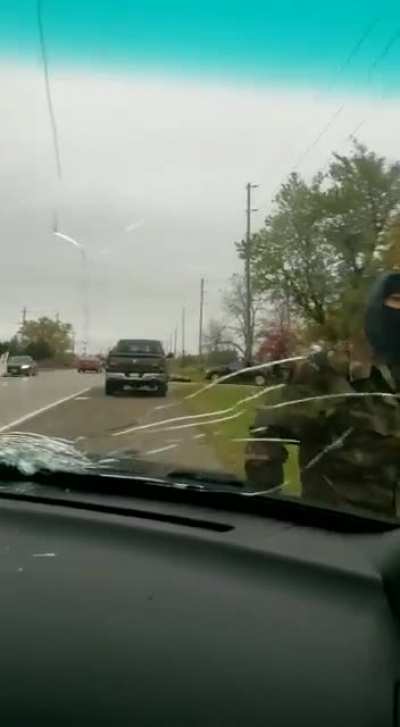 Ontario police vs peaceful protesters