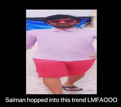 Saiman hopped into this trend&hellip;( surprised Pikachu face )