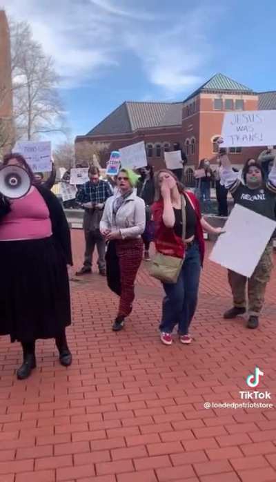Protest Freakout. Wow.