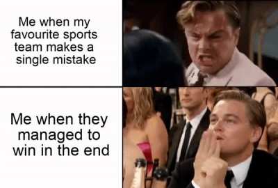 I never doubted them