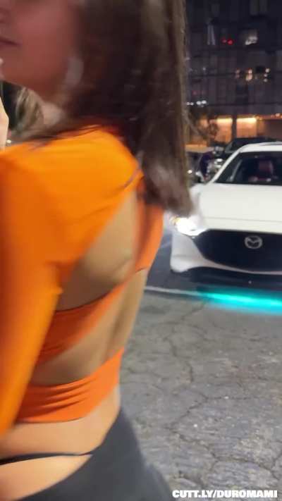 Your girl loves to come to car meets dressed like a total slut