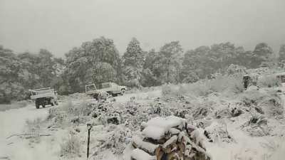 Hello snow....