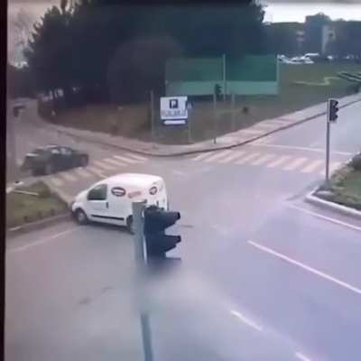 Couple hit crossing the street