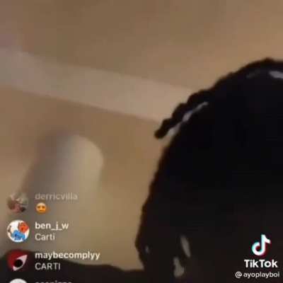 Carti and guy with more allegations than my age doubled vibing to $$$