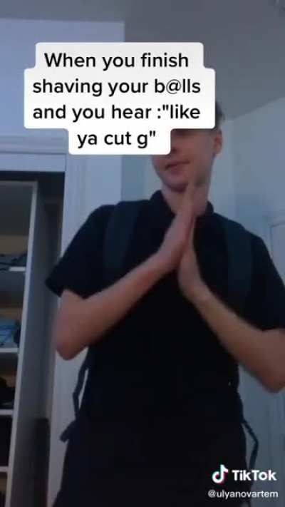 He had to do it to 'em
