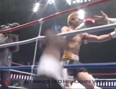Muay thai fighter sends him into another dimension 