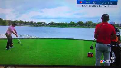 Bryson goes for it on #6 - Bay Hill Invitational.