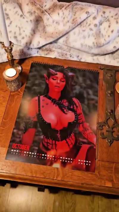 She's on fire