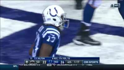 [Highlight] Today marks 63 days until the 2021 NFL Season Starts! Let&rsquo;s remember this game winning 63 yard TD pass from Andrew Luck to TY Hilton against the Chargers back in 2016. Colts win, 26-22.