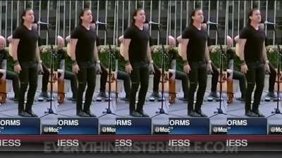 How long til Scott Stapp is doing the one chip challenge on the pod? 