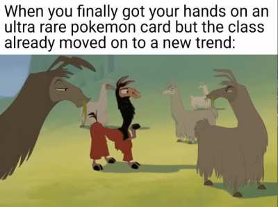 I thought I was finally cool