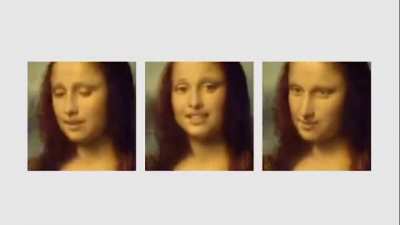 Mona Lisa Talking Deepfake