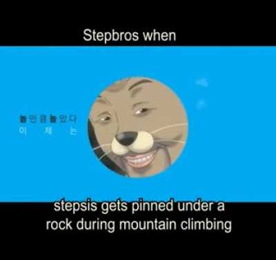 "What are you doing stepbro, call a fucking ambulance I'm badly wounded."
