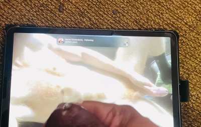 Cumming on a buddy.