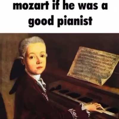 Going back in time and showing him the notes to this