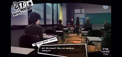 Just some normal persona 5 gameplay