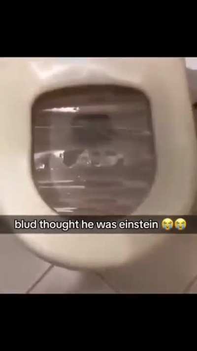 Blud thought he was Einstein 💀