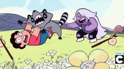 Y&rsquo;all remember when Steven was getting mauled by a raccoon and Amythest did nothing