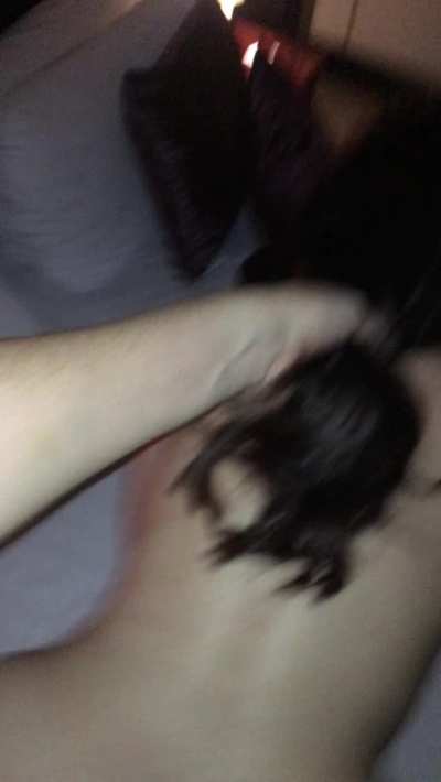 My boyfriend loaned me to one of his friends for the weekend. This was one of several videos he sent him over the course of our weekend fuck session! Next time I think I'll invite two friends!