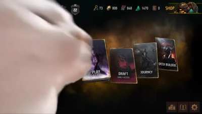 Opening Gwent after the new update