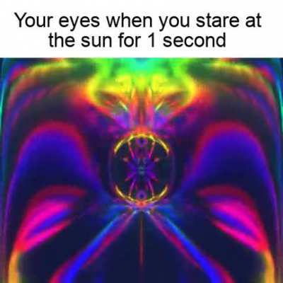 My life flashes through my eyes