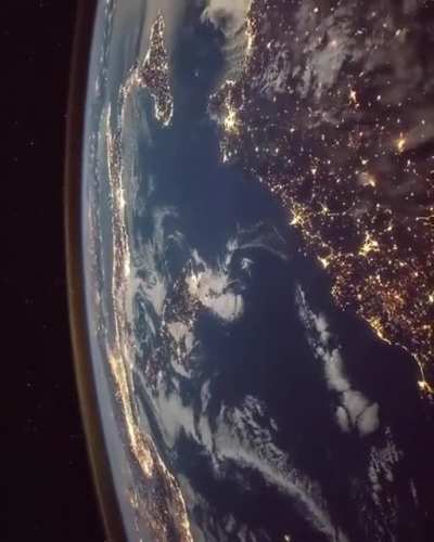 La Tierra vista desde la estaci&oacute;n espacial internacional