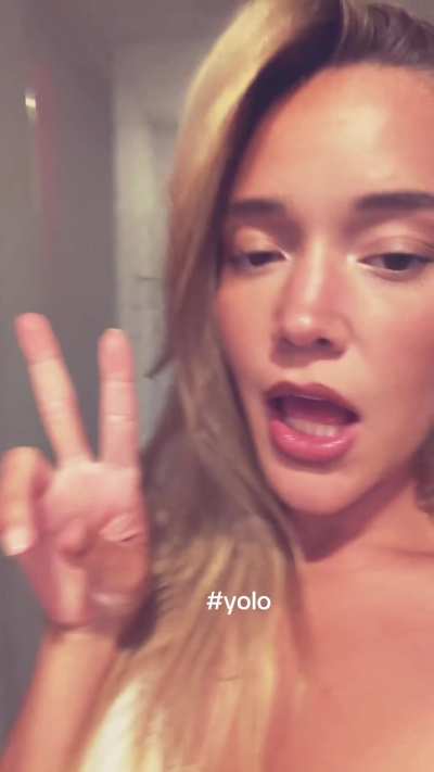 #yolo via Tiktok