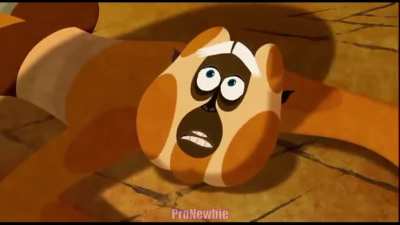 Master Oogway saves Monke