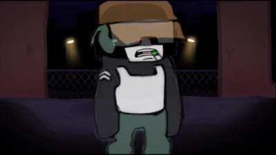 Tankman turns himself into Garcello, funniest shit I've ever seen.