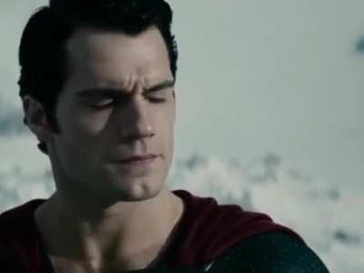Man of Steel with the original superman music