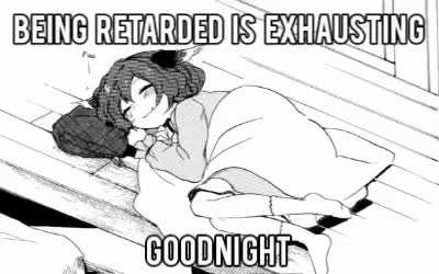 I'm exhausted