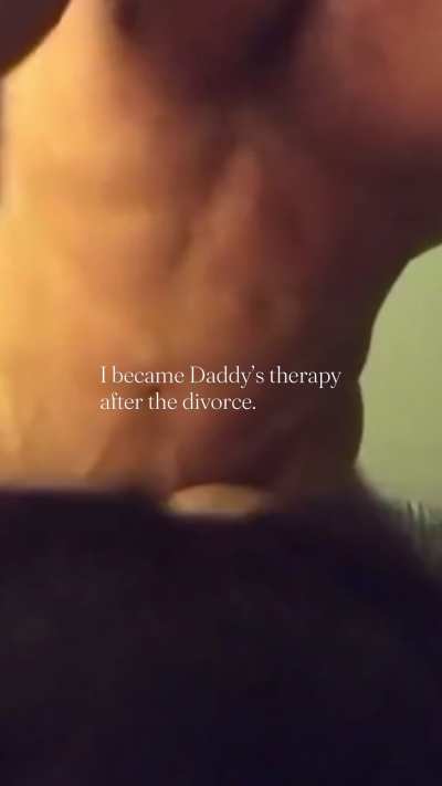 My little pussy was therapeutic for Dad
