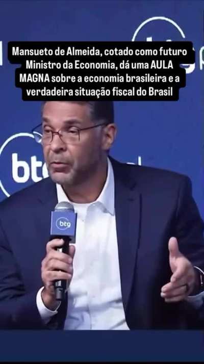 Ele &eacute; cotado como poss&iacute;vel ministro da economia no governo Fl&aacute;vio Bolsonaro.

Vale a pena assistir at&eacute; o final.